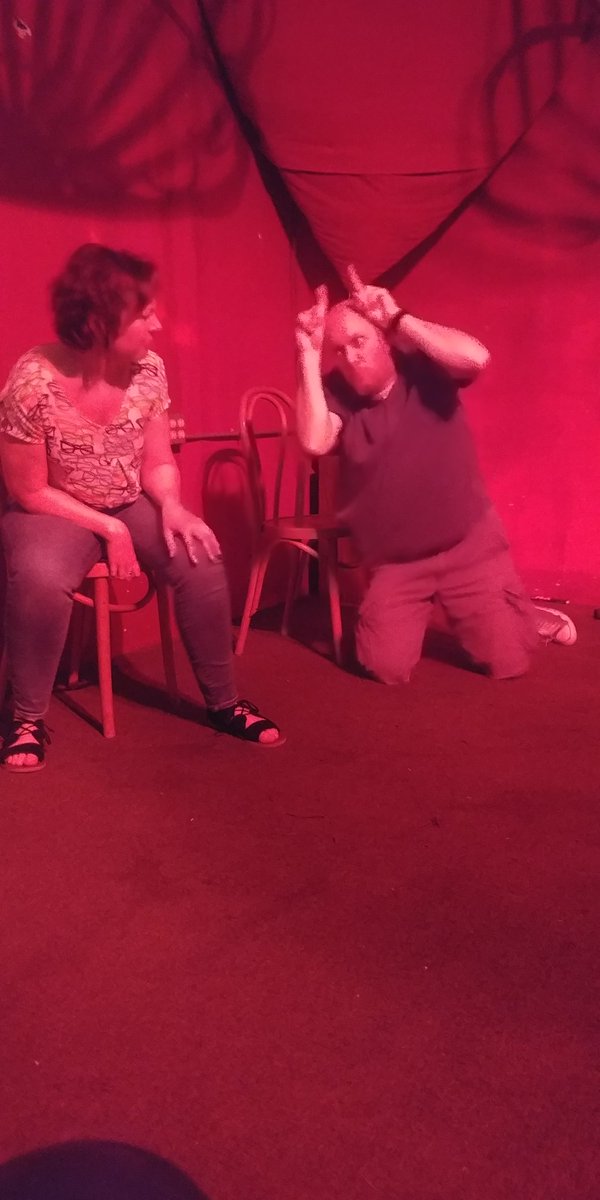 BetaTheater's tweet photo. 4Bear Rage Run had a set that left us in stitches last night. Join us next Tuesday night, 7:30 pm at Big Top Lounge to see what we are all laughing about. https://t.co/TvkeBF9cPC