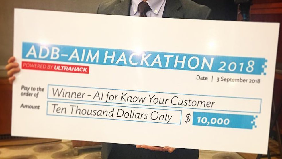 LumoinHQ's tweet image. We should take the Twitter keys to journeys to success! Finishing on a 2nd place in the big league, but who counts, as noted in the picture by our team mate Timothy (and Edelma) of @aim_edu fame in @adb_hq. Thanks @UltrahackHQ !
#ADBHACK2018 #HACKATHON #ADB #ULTRAHACKHQ