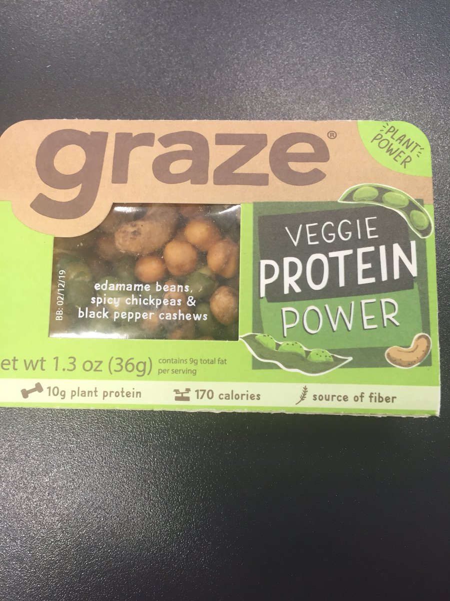 My morning snack. Thanks #grazesnacks #grazebox for boosting up my day. #healthysnacks #veggieprotein #pescatarian #vegetarian @grazedotcom