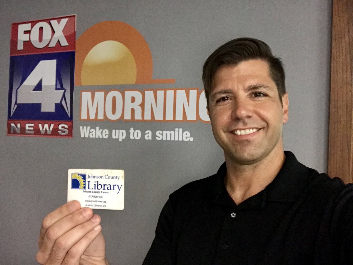 MattWDAF's tweet photo. September is Library Card Sign-Up Month! Be sure to get your @jocolibrary or @MCPLMO or @KCLibrary or @OlatheLibrary card and Access Your World. Free books, free movies - I LOVE my library! https://t.co/0a0muuU9Gn