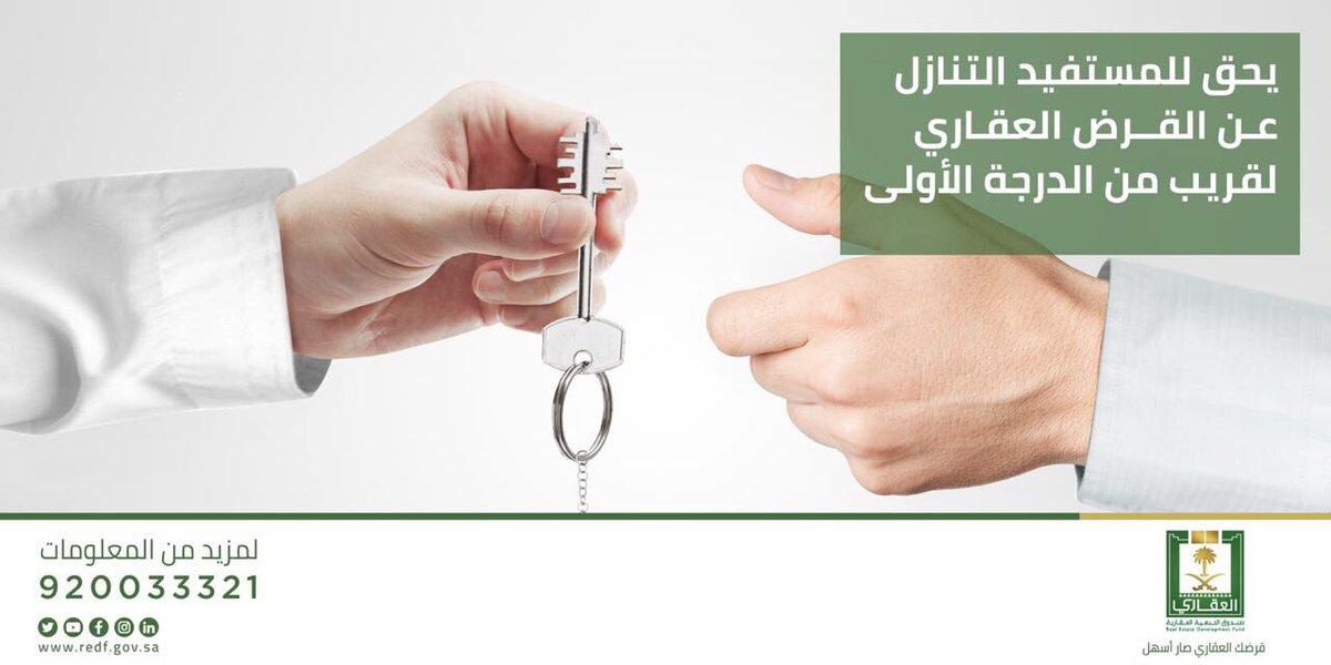 صندوق التنمية العقارية tweet media