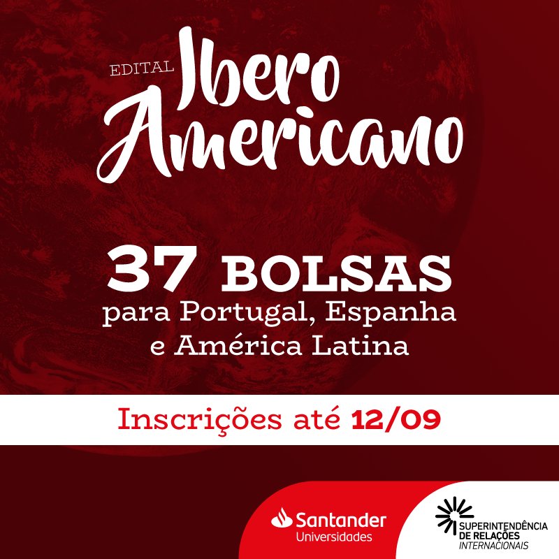 Fique atento, as inscrições vão até o dia 12/09. 😉

Saiba mais: bit.ly/ibero18

#UFFBR #SRIUFF