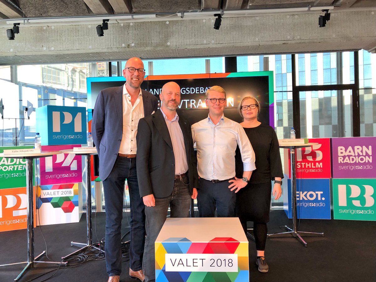 Snart smäller det! 17.01 är det trafikdebatt i P4 Stockholm, tune in! 🍀#08pol #Sthlmpol