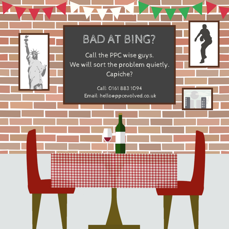 PPCEvolved's tweet image. Bad at #Bing? You don't have to be. Call in the #PPC wise guys to see how we can improve your PPC campaigns. Contact us today on 0161 883 1094.