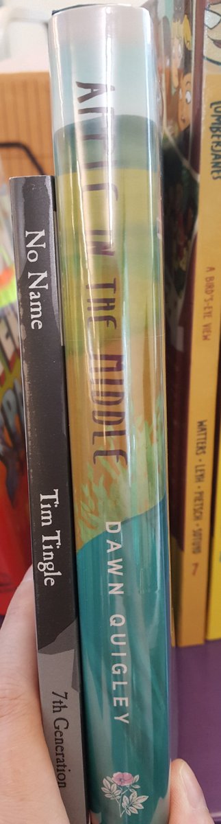 misskubelik's tweet image. Exciting new arrivals at our library!!😍 #NativeLit #librarylife