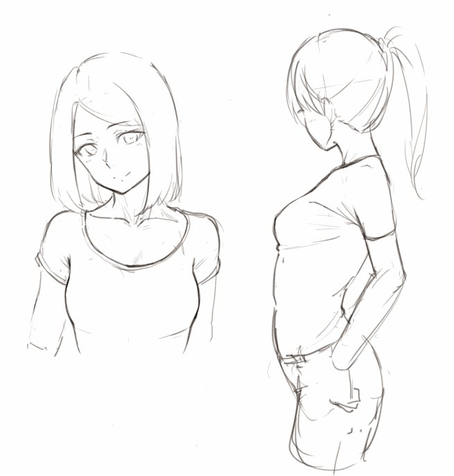 色なし落書き 