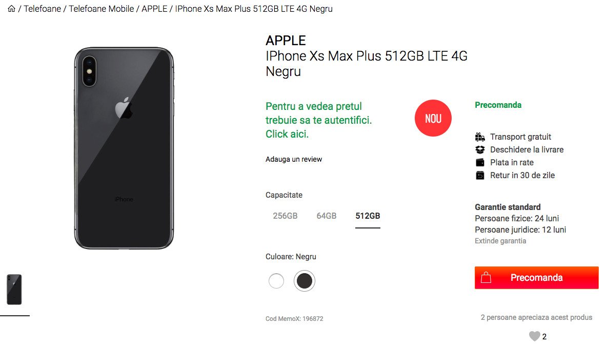 Tomles's tweet photo. Quick Mobile (carrier de Rumania) acaba de filtrar las páginas de preventa del iPhone 9, Xs y Xs Max (Plus) https://t.co/FoQZ1YvCSO https://t.co/7z93ljsOva