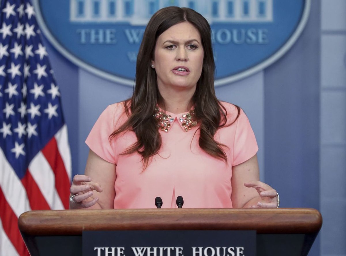 Sarah Huckabee Sanders is Leopold