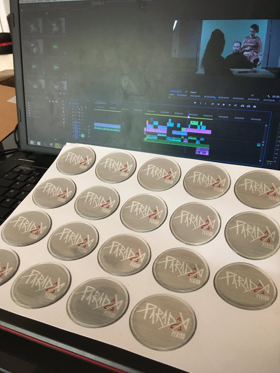 ParadaxPeriod's tweet photo. Here are some BTS pics from the filming we had this week. And look at what we just got from the postman today. 💃 https://t.co/4gfcnOzovc