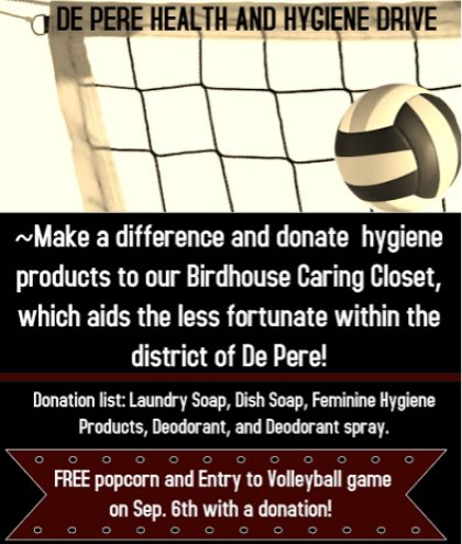 De Pere Volleyball tweet media