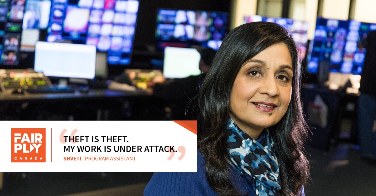 Online piracy is theft, plain and simple.