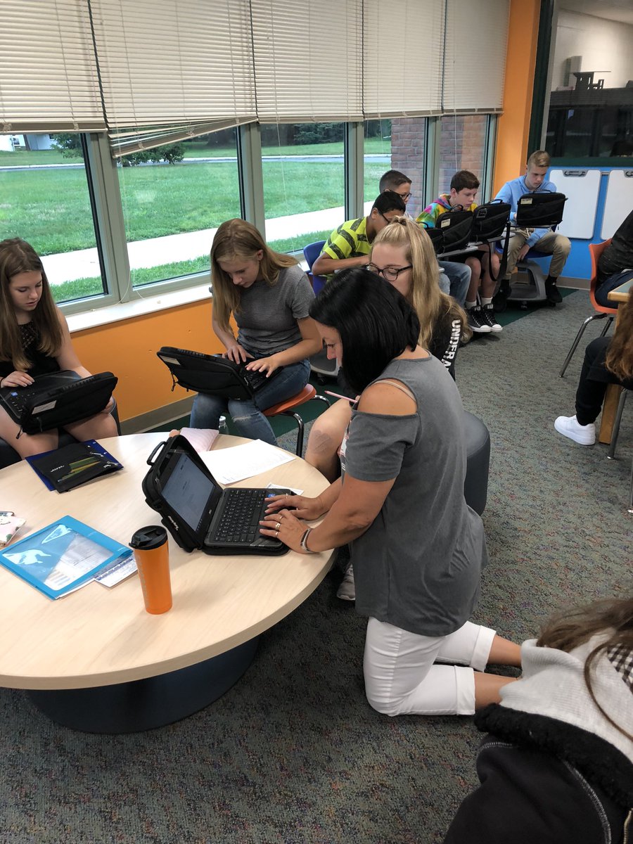 AngelMensing's tweet photo. These @TecumsehWest learners did a great job using @usekamiapp to digitally #TextCode their writing. Way to go! https://t.co/giqHLGK2RV