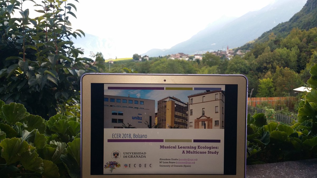 aocafer's tweet photo. Compartiendo en #ECER2018 los hallazgos sobre ecologías de aprendizaje musical @icufop @gorgoritosUGR https://t.co/uHuUWZDUYJ