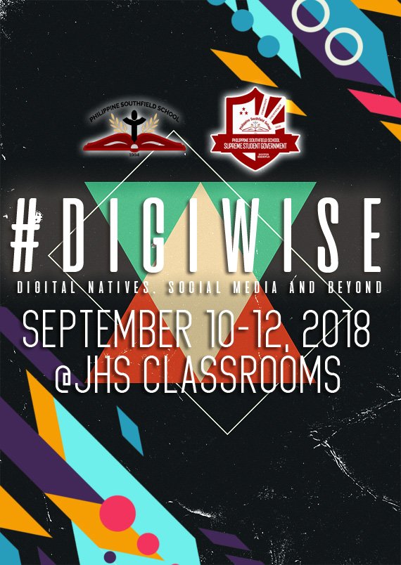 PSS_SSG's tweet photo. The SSG would like to introduce one of the projects this month, the #DIGIWISE Campaign! The campaign focuses about social media and beyond, the digital natives of the nation, but also the digital natives in our school. 

@JHS Classrooms 
September 10-12, 2018 https://t.co/0nL49Y0xiH