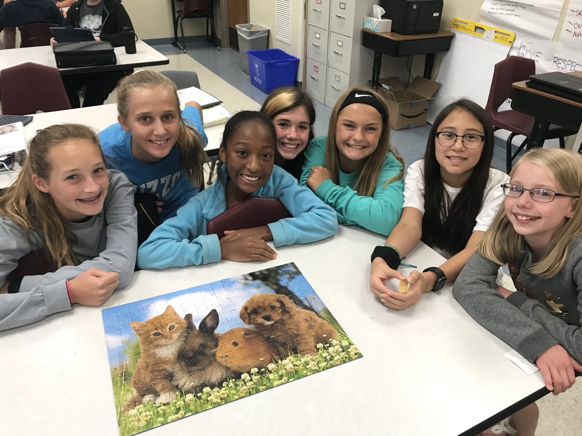 MrsElliottMath's tweet image. 200 pieces was no challenge for them! #sms_wildcats