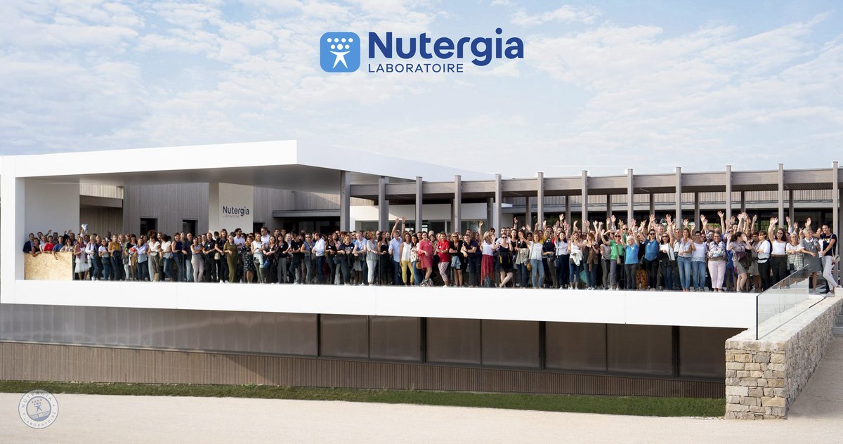 Moment historique : #inauguration du nouveau #laboratoire campus @NutergiaFrance en terre d'#Aveyron pour les 254 salariés et les distributeurs #Export.  @NutergiaFrance est le 2e laboratoire fabricant spécialisé en #micronutrition distribué en #pharmacie.