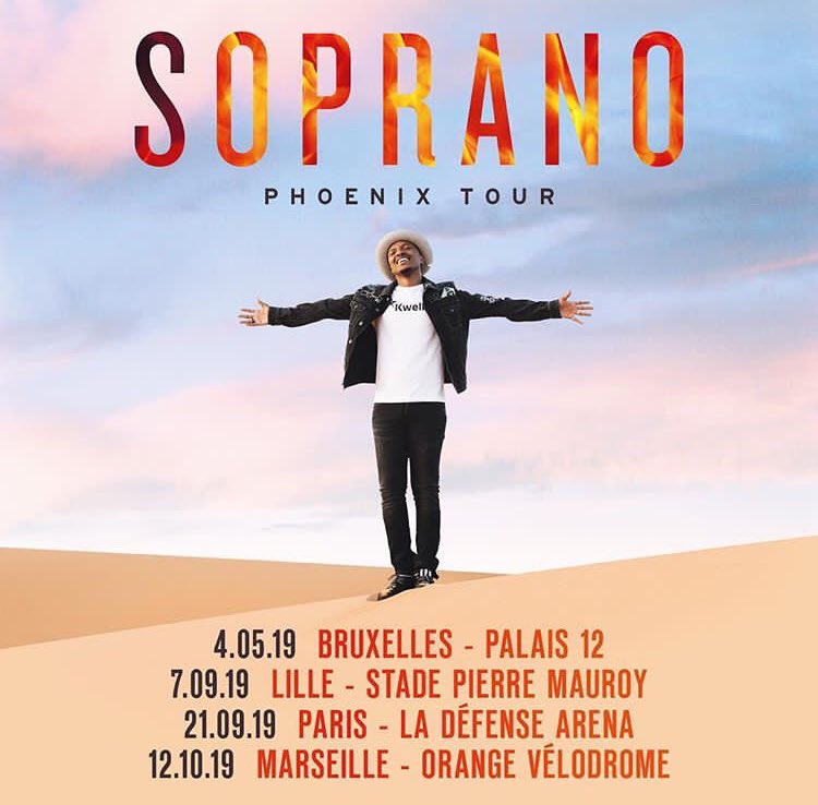 Recape_Magazine's tweet photo. Les fans de @Sopranopsy4 vont être content voici les date ça tourné et sont nouveaux single est disponible partout Titre- À la vie à l’amour 🔥 https://t.co/yTJIJgffDJ