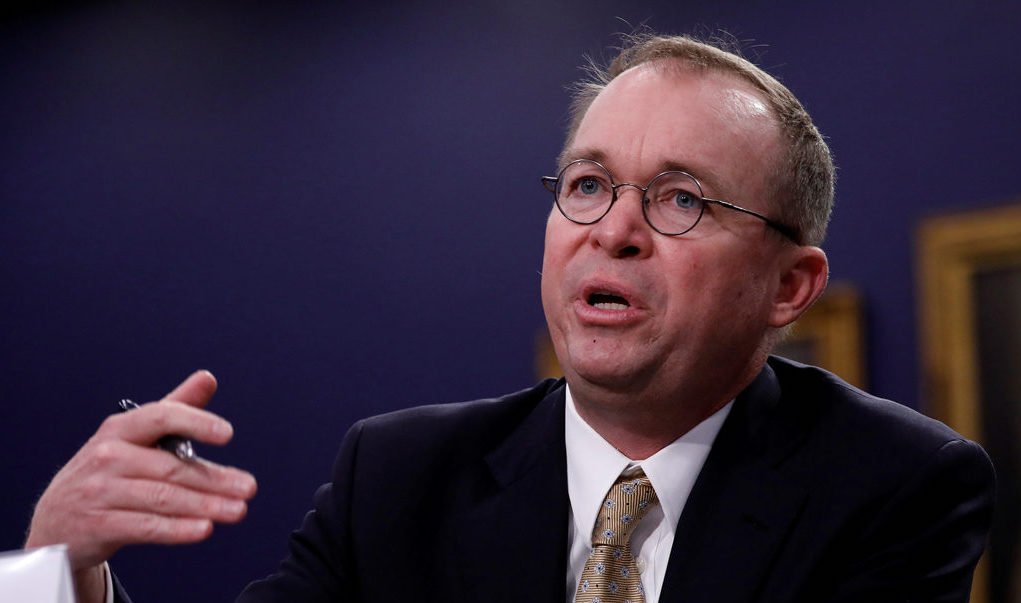 Director of the Office of Management and Budget Mick Mulvaney is the IRS man