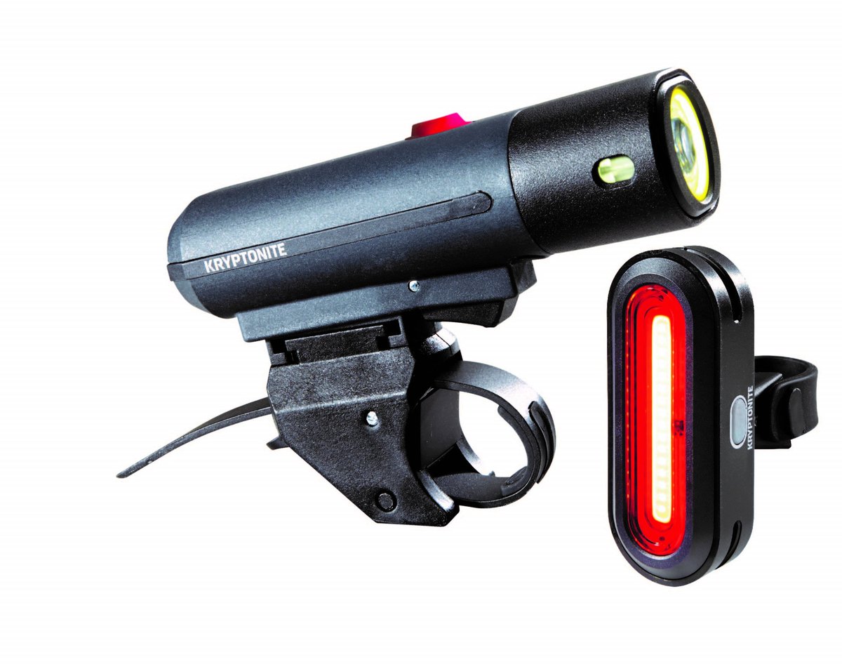 Enter for a chance to win a KRYPTONITE Light Prize Pack! One lucky winner will receive an Alley F-800 &amp; Avenue R-75 Set. Enter to win by 9/12/18! bicycletimesmag.com/winkryptonitel…