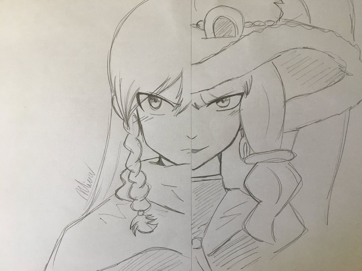 TSpriggan's tweet photo. Graffiti #FairyTail #eileenbelserion #irenebelserion #FAIRYTAIL #drawing #speeddraw https://t.co/zdMj06tIsZ