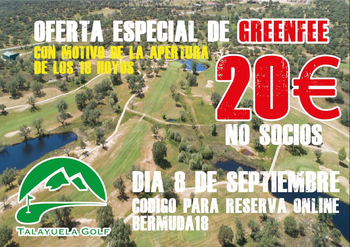 Ven a disfrutar de nuestro renovado recorrido...!!!