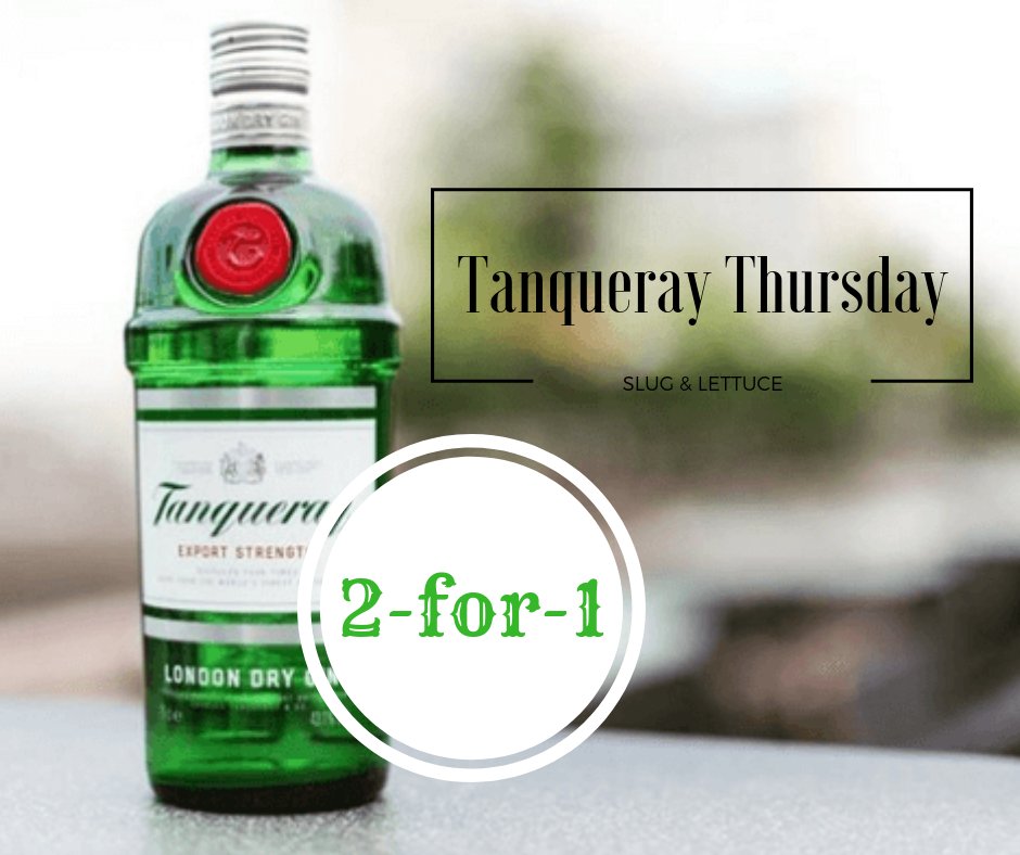 Your week is almost over! Well done 👌 Congratulate yourself with a nice G&amp;T on #TanquerayThursday 

✨The weekend is almost here. Have you booked your weekend party table yet? ✨ 

#drinks #almostweekend #party #westminster #victoria #gin #tanqueray #tonic #ginlovers