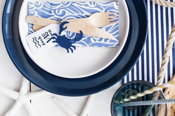 VegaooParty_it's tweet photo. Voglia di un matrimonio elegante e raffinato? Scegli una decorazione marinaara! #Matrimonio #Amore #Chic 
> https://t.co/qbdvqvKj7x https://t.co/xdfO6rvZUr