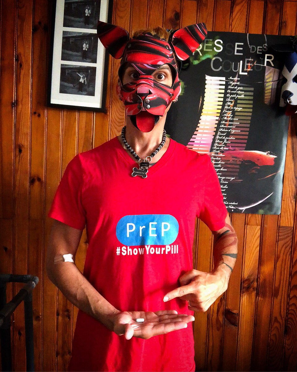 showyourpill's tweet photo. My doctor loves my #ShowYourPill shirt. I have to bring him one in 3 months when I see him again. 

I went for my 3 month #STItesting and blood work yesterday as part of my regular routine to maintain my health and know my status. 
#PrEP #HIVprevention https://t.co/pudIcXyRAT