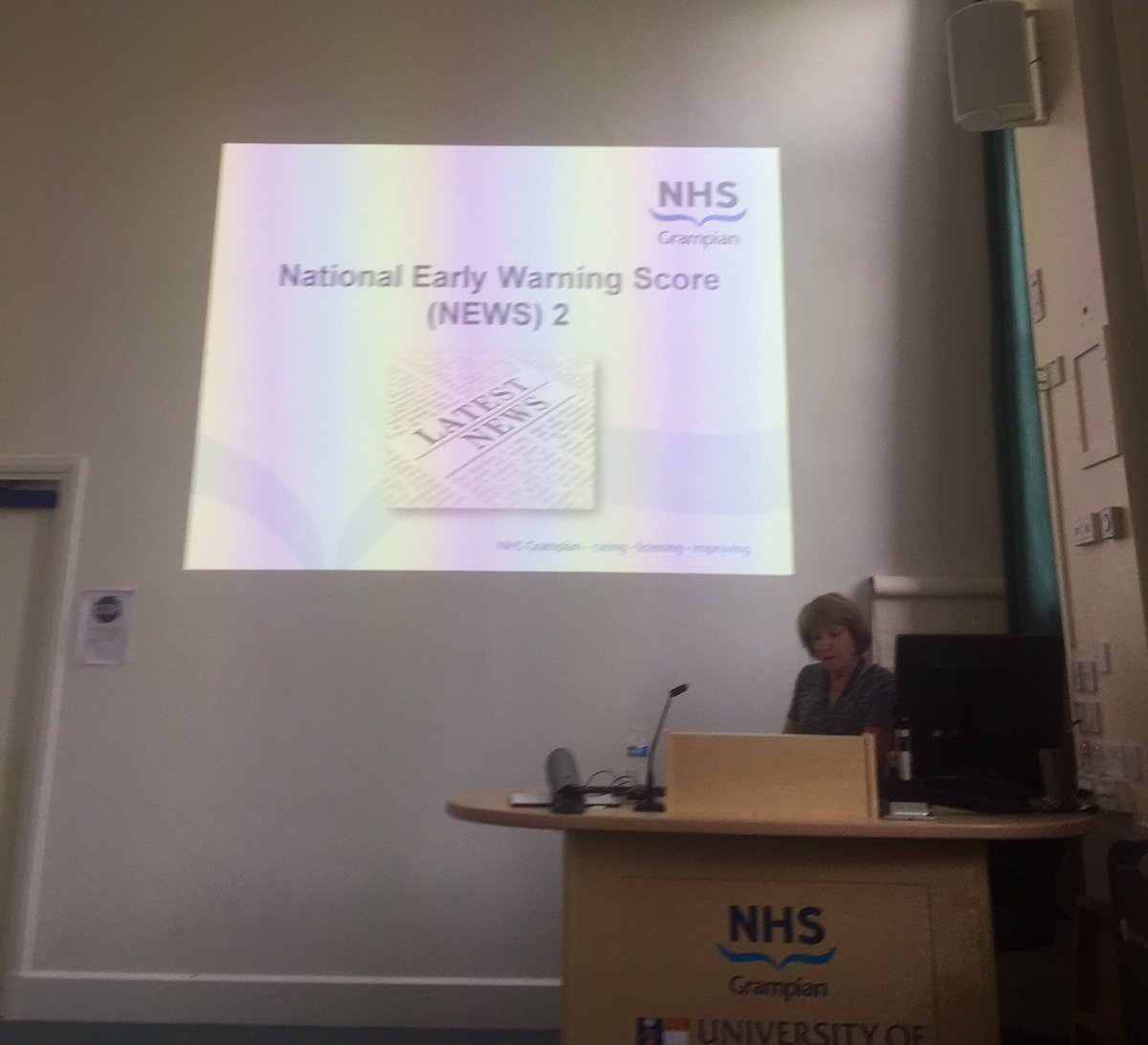 rpurka's tweet photo. Informative edu session on NEWS2 today, more sessions will be running in 20th Sep pl visit us at ARI Med Lecture theatre from 9am https://t.co/3by48woXhe