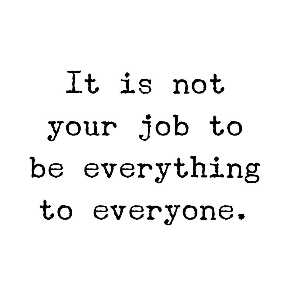 DrTraciLynn's tweet photo. It is not your job to be everything to everyone. 

#timeisvaluable #DrTraciLynn https://t.co/kazchOJsIG