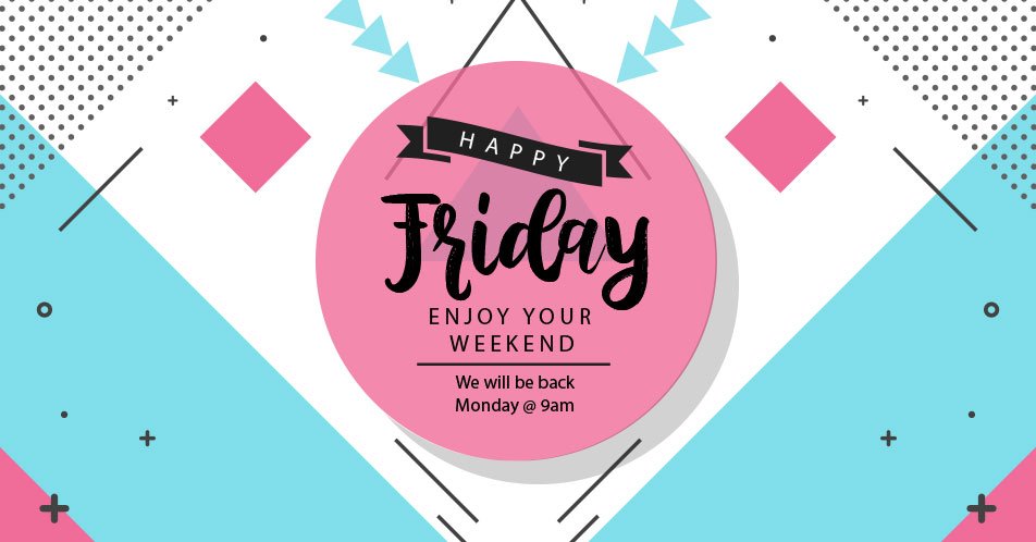 InterparcelAU's tweet photo. Fri-Yay! Have a great weekend everyone! We will be back 9am Monday! #FridayFeeling 😀 https://t.co/rsRw1Dzed7