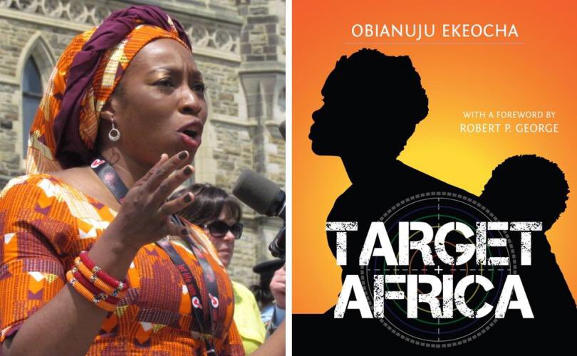 PalmBeachCMA's tweet image. Greetings to #prolife champion @obianuju as she denounces #ideologicalcolonization in #Africa with her newest book #TargetAfrica @gloria_purvis @alyssamurphy @EWTN