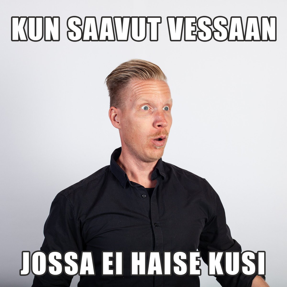 Kun me vessa-asiantuntijat kiertelemme ympäri skandinaviaa ja kartoitamme tuhansien wc-tilojen toimivuutta, niin tämä on suunnilleen meidän ilme kun saavumme tilaan, jossa yllättäen kaikki on kunnossa. #vessaasiantuntijat #vessabisneksii #keltaisenmerenstregia #novosan