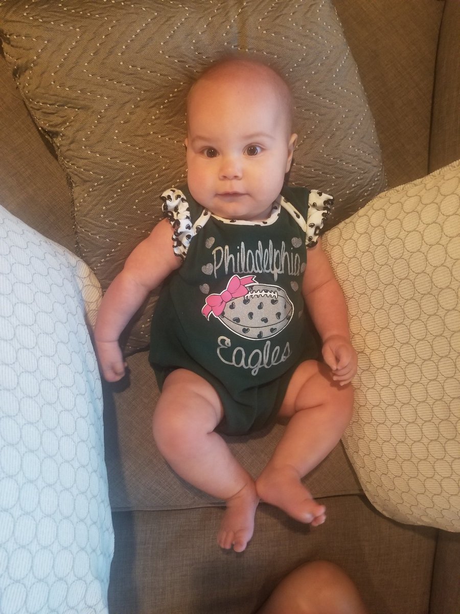 First eagles opening day. #wasbornonsuperbowlweek