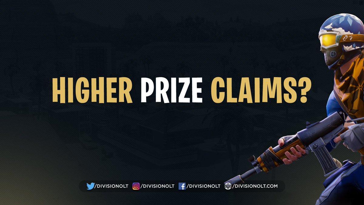 Every tournament today has a MINIMUM PRIZE of $25 PER PLAYER

Check out the tournaments below and get signed up!

divisionolt.com/tournaments