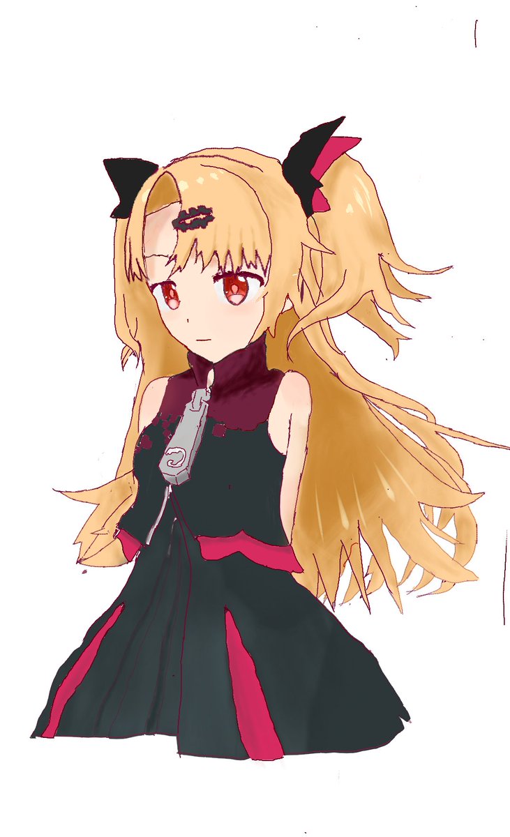 スマホで描いた