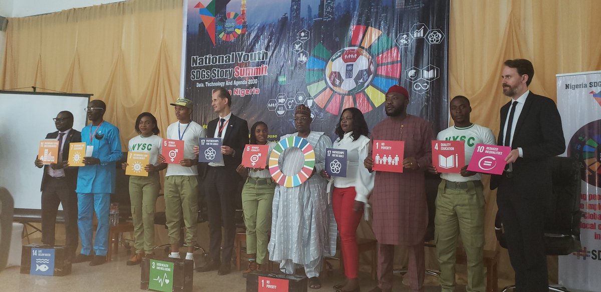 presh_agaecheta's tweet photo. Together we can achieve the SDGs. Yes we can! #SDGsStory #SDGsStorySummit #YiSHDA @UNFPANigeria @UNDPNigeria @UN4Youth @AUYouthProgram
@iyfafrica @DEANinitiative @nextgensummitng @AusHCabuja @DKambNigeria https://t.co/7TFStqonwy