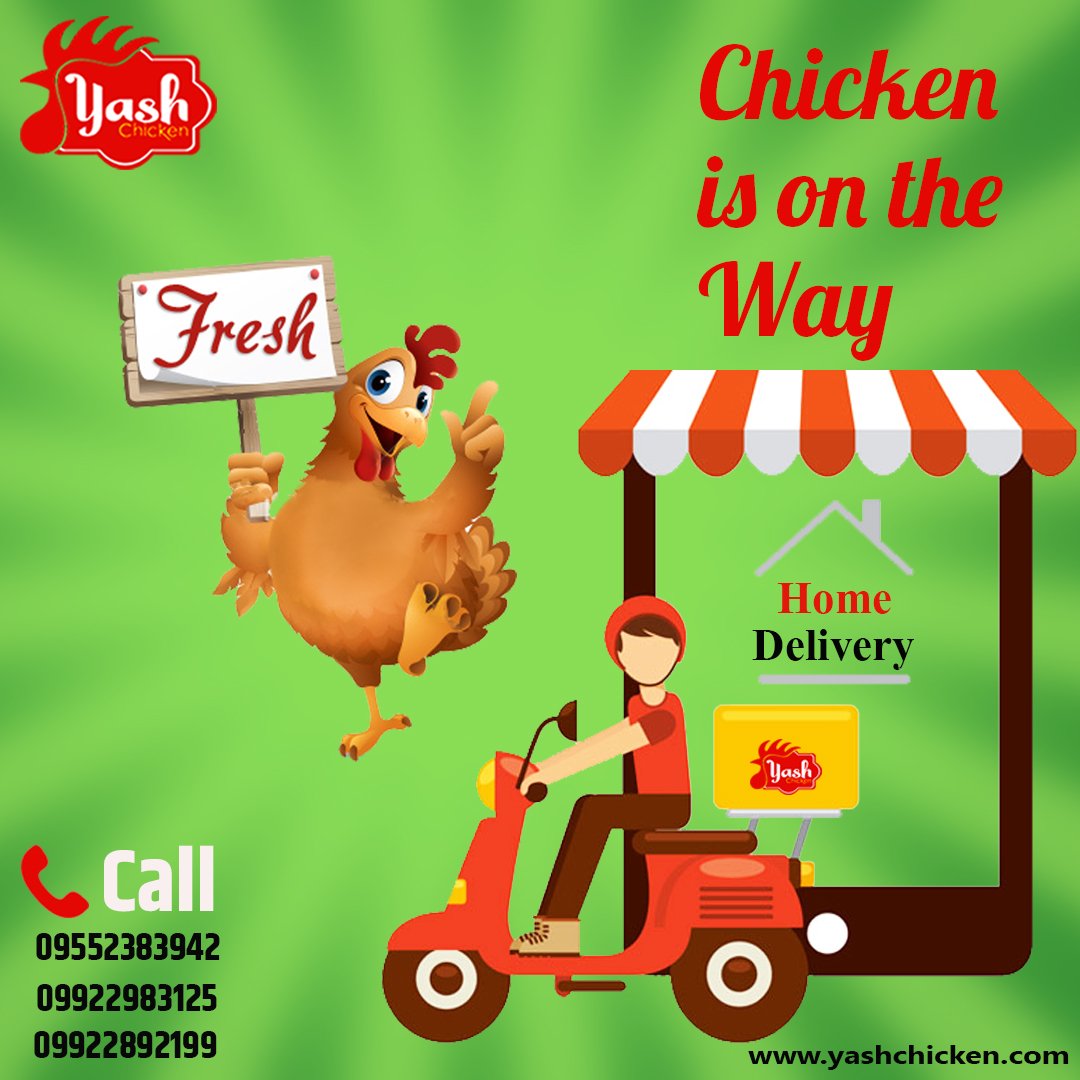 yashchicken's tweet image. Tired of going out for chicken. Don't worry.! Chicken will come to you. Just order online and get hygienic and halal chicken delivered home.

#chickendelivery #chicken #homedelivery #pune #yashchicken

yashchicken.com