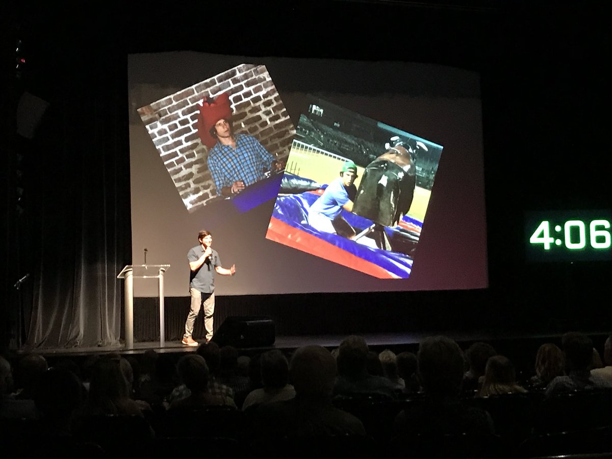 Honored to get to hear my good buddy <a href="/boncekImages/">Jonathan Boncek</a> speak at #pechakucha last night in Charleston. Jon did a great job speaking and challenging the audience to use #creativity in #problemsolving