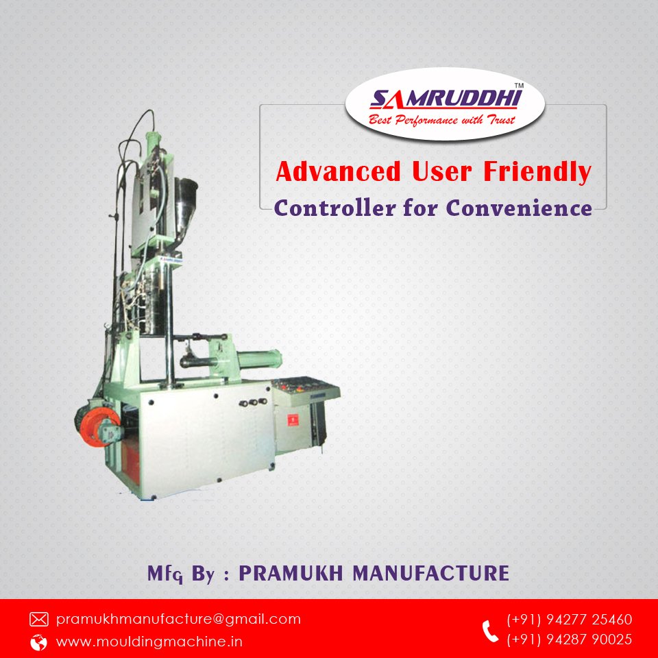 samruddhi_engg's tweet photo. Highly advanced machines by Samruddhi Engineering are equipped with advanced user friendly controller that enables the convenience in operations.
#PlasticInjectionMouldingMachine #InjectionMouldingMachine #VerticalInjectionMouldingMachine
#SamruddhiEngineering https://t.co/tNrfobQl17