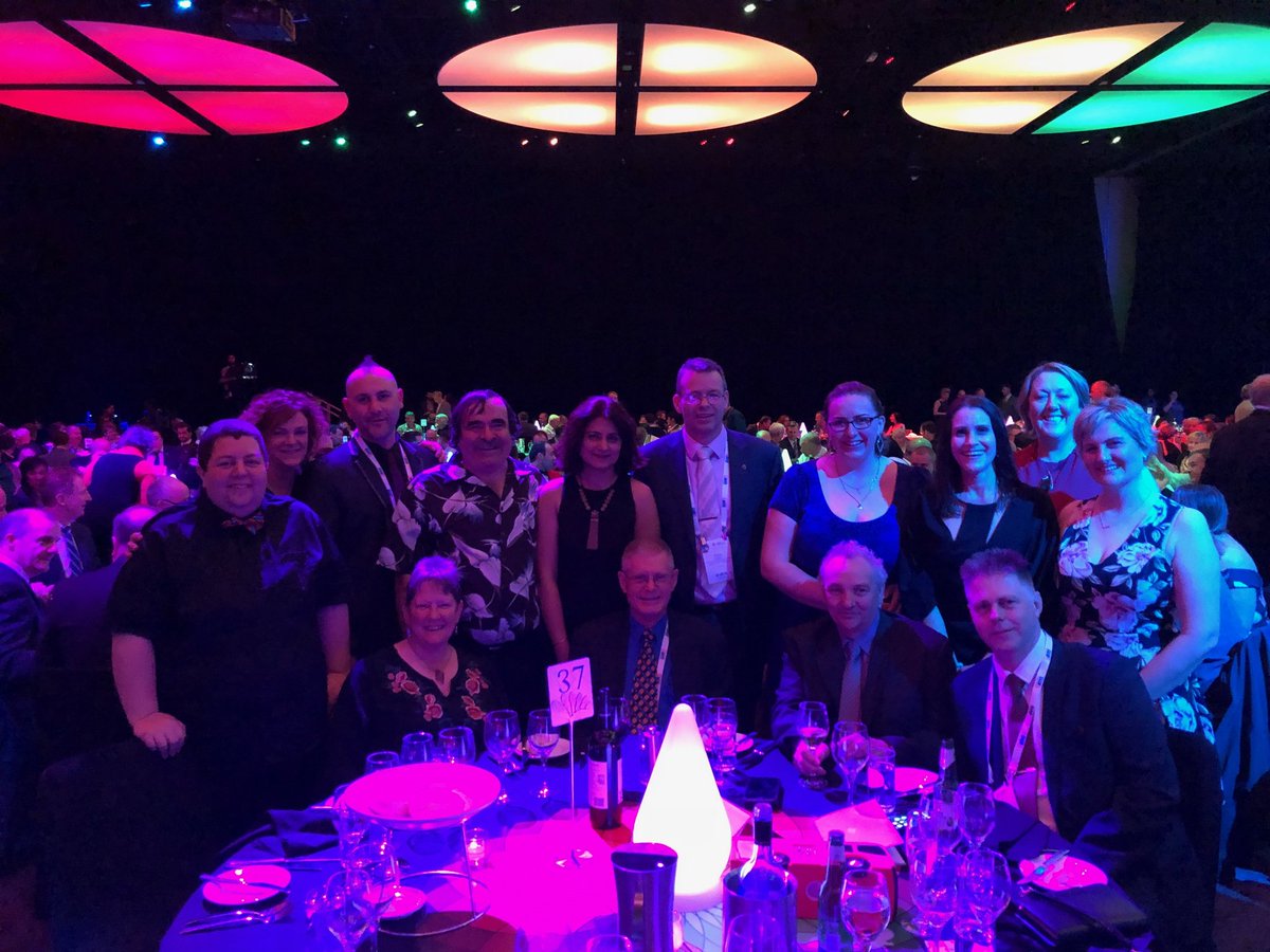 mbridgeses's tweet photo. All the #SASES crew at the #AFAC18 gala dinner https://t.co/FCZIVMsyA1