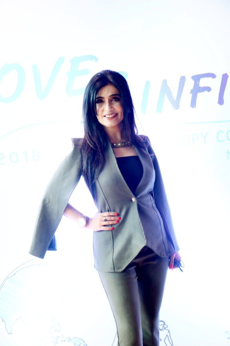 shibanikashyap's tweet photo. At the XIN Philanthropy Conference New Delhi @KanganRanaut @GulPanag @chetan_bhagat #UCShiksha #LoveAndInfinity #95Charity UC Browser #de https://t.co/Mb6gsOVmHG https://t.co/E9VftwaziC