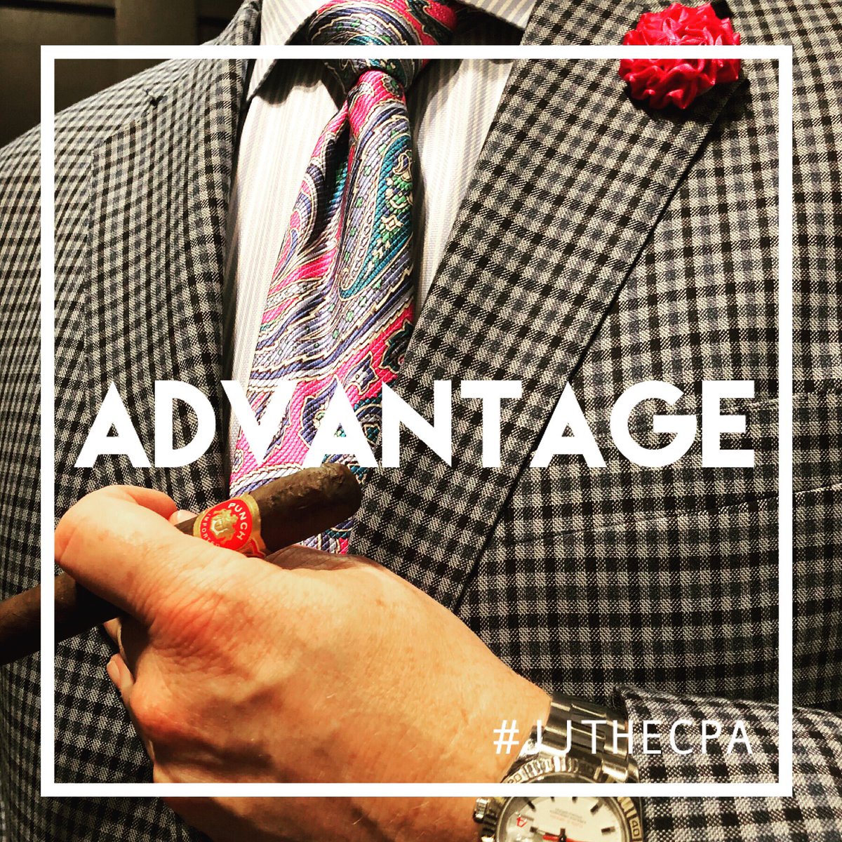 Being underestimated is one of the biggest competitive advantages you can have. #jjthecpa

#wakeup #getup #morningmotivation #millionairemindset #entrepreneur #businessman #menstyle #competition #advancedstyle #brooksbrothers #ralphlauren #cigar #arturofuente #rolex