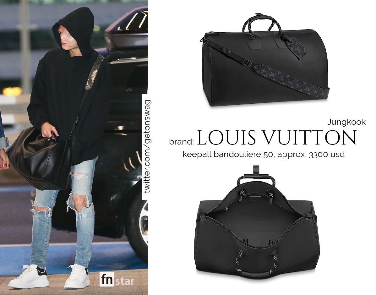 Jungkook Updates on X: The bag that Jimin gave him as his birthday  present! ©GetOnSwag  / X