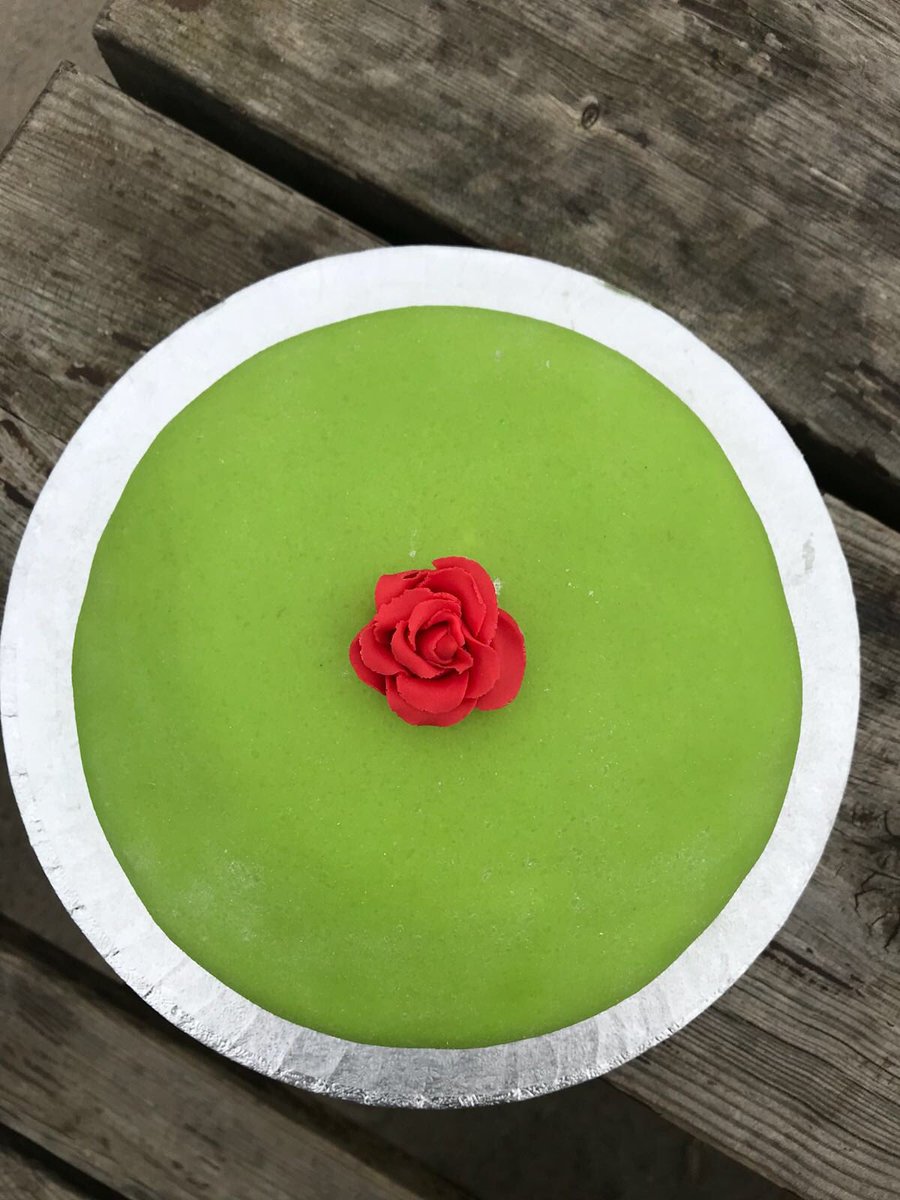 BakeryHovingham's tweet photo. Princess torta made for an order. #hovinghambakery #madefororder #Swedish #princesstorta https://t.co/a8DGC6yZqE