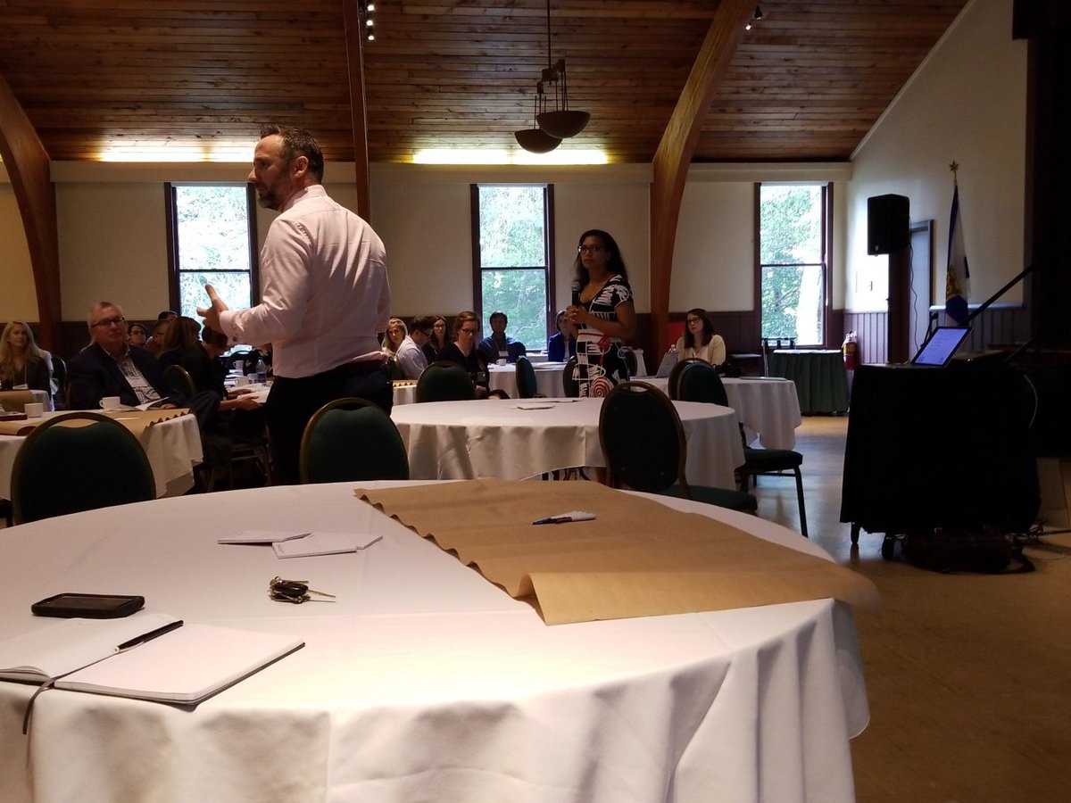 internerdx's tweet photo. #p4p18 #esren Digby Pines Partners for Progress #nsren Tim Merry and Tuesday Ryan-Hart facilitating the conference. https://t.co/94filYneKN