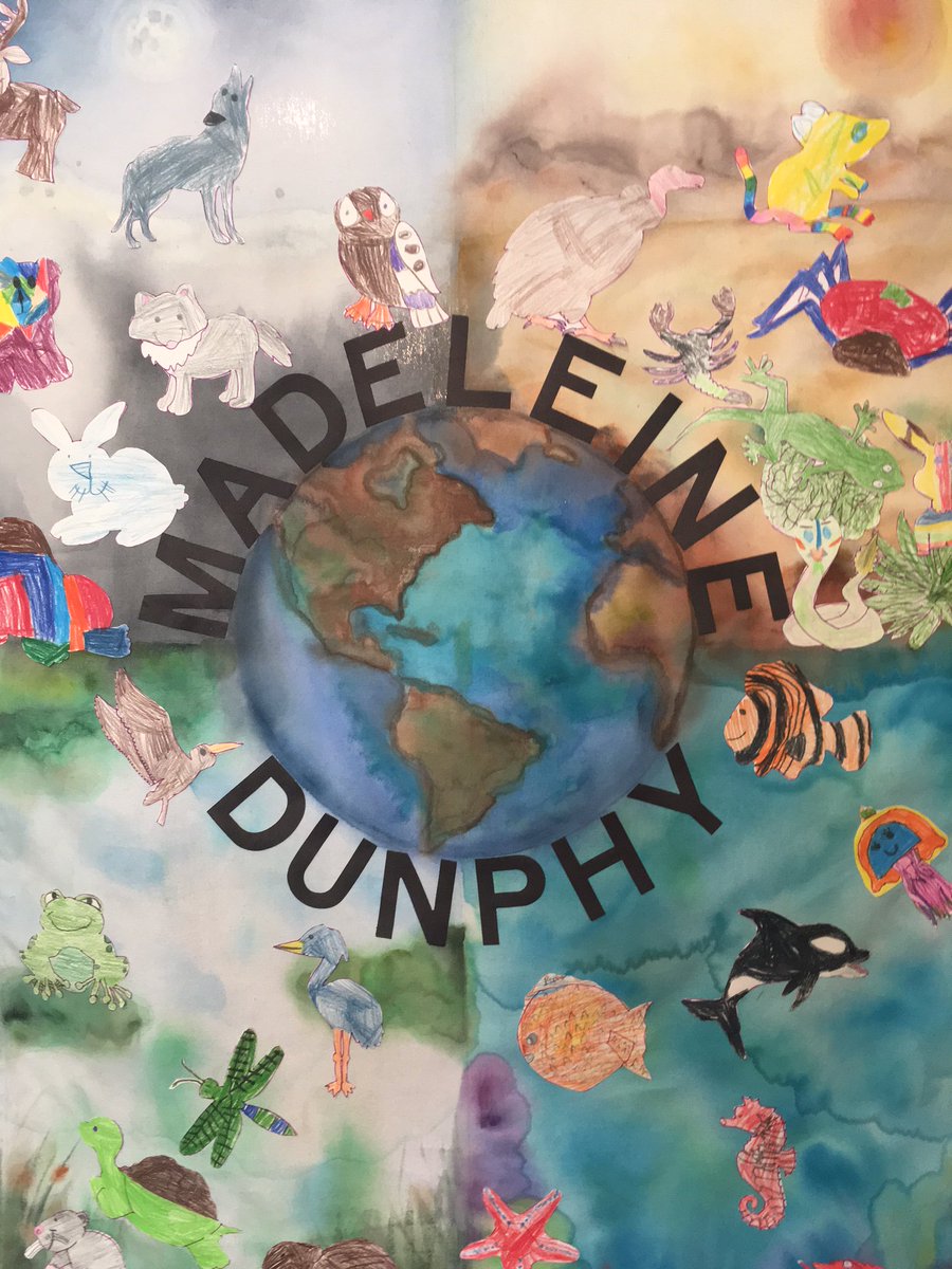 WebOfLifeBooks's tweet photo. Thank you to the kids at Orion Alternative School for making author Madeleine Dunphy this beautiful mural! #OrionSchool #OrionLovesBooks @MadeleineDunphy #authorpresentation #bookfairs #schoolvisits #schoolassemblies #schoolvisit #schoolassembly #bookfair #childrensbookauthor https://t.co/qwZZ4YakPZ