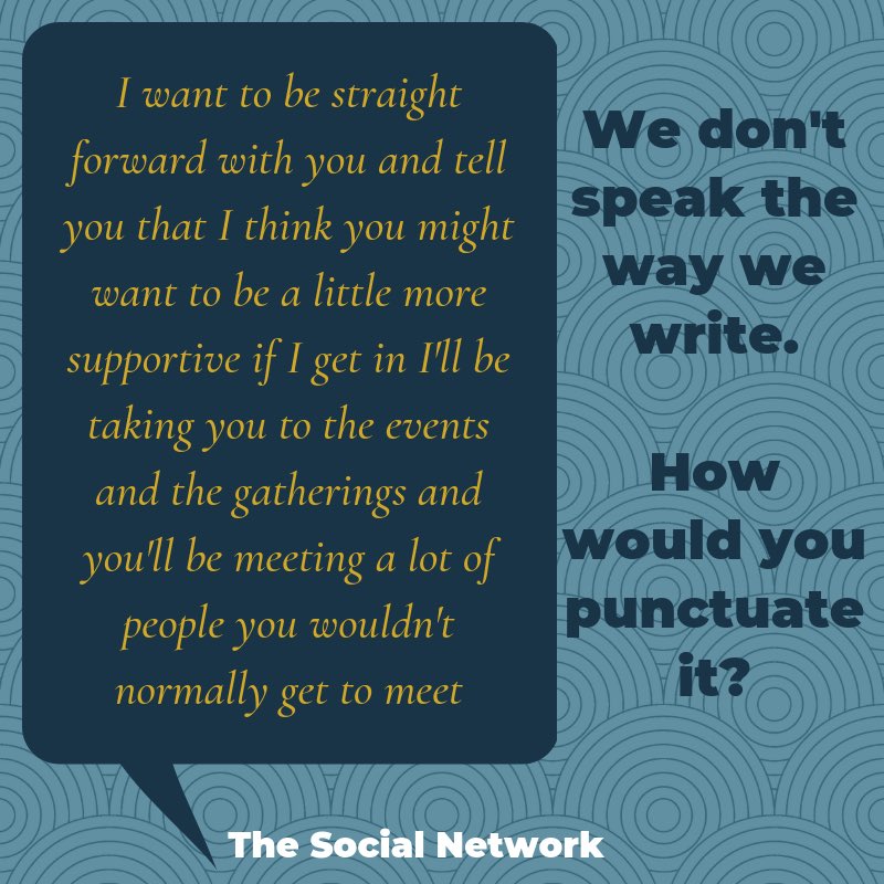 JoshProofs's tweet image. Transcribing court proceedings means transcribing the way people talk. 

How would you punctaute this? 🤔

#talkaboutitthursday #punctuationmatters #courtreporting #courtreporterlife #punctuationdaily #transcriptproofreading #courtreporterproblemssolved