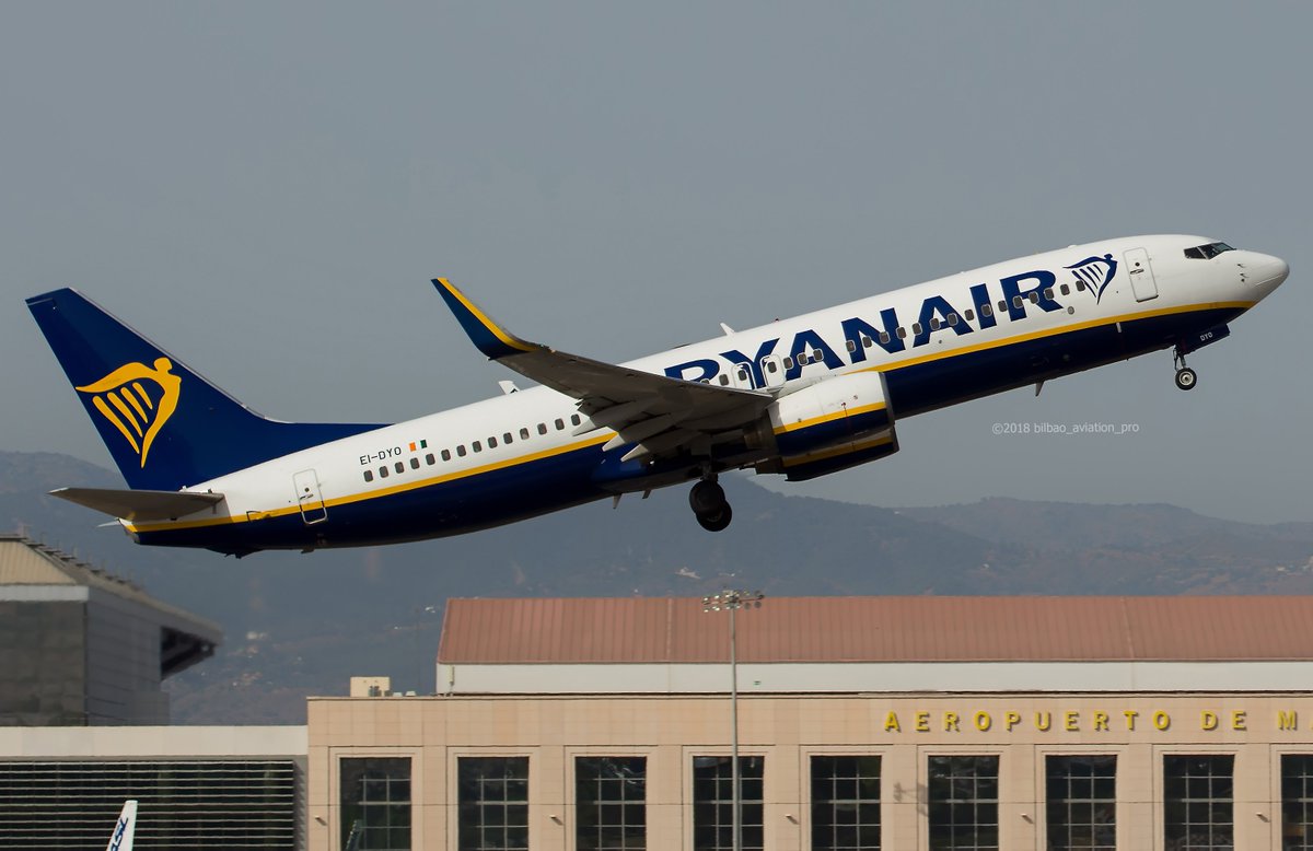 bilbaoaviation's tweet image. @Ryanair @Ryanair_ES #despegando desde #Malaga #Airport