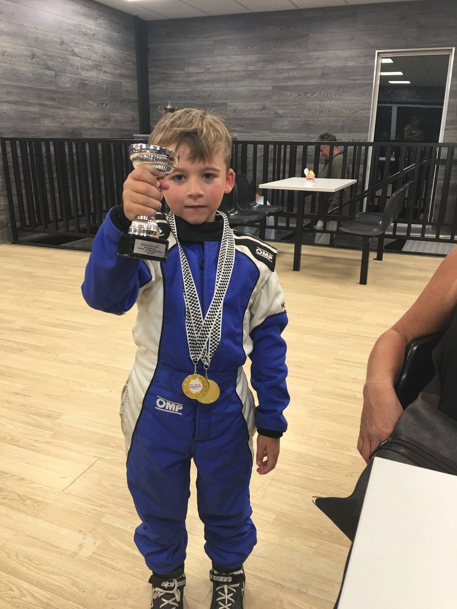 IslinLewis's tweet photo. Heres a throwback to a much younger Lewis excited about racing and taking his first ever podium finish 🏁 #TBT

#Cuttingedgeracing #karting #motorsport #autosport #fastlap #letsrace #dreambig #inspiredbythegreats #ayrtonsenna #senna #lewishamilton #laptime https://t.co/VMz3zUqDmV